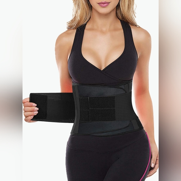 New Sweat shaper belt for exercise size S - Picture 2 of 5